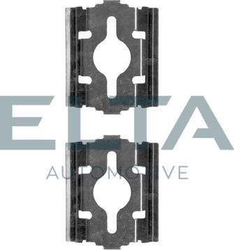 Elta Automotive EA8666 - Комплектуючі, колодки дискового гальма autozip.com.ua