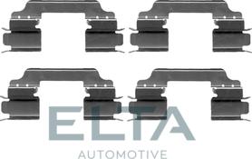 Elta Automotive EA8661 - Комплектуючі, колодки дискового гальма autozip.com.ua