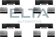 Elta Automotive EA8600 - Комплектуючі, колодки дискового гальма autozip.com.ua