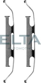 Elta Automotive EA8603 - Комплектуючі, колодки дискового гальма autozip.com.ua