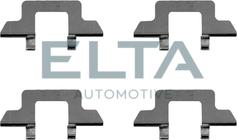 Elta Automotive EA8614 - Комплектуючі, колодки дискового гальма autozip.com.ua