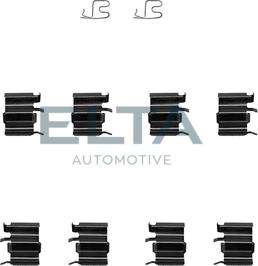 Elta Automotive EA8616 - Комплектуючі, колодки дискового гальма autozip.com.ua