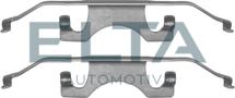 Elta Automotive EA8613 - Комплектуючі, колодки дискового гальма autozip.com.ua