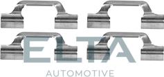 Elta Automotive EA8684 - Комплектуючі, колодки дискового гальма autozip.com.ua