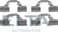 Elta Automotive EA8683 - Комплектуючі, колодки дискового гальма autozip.com.ua