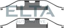 Elta Automotive EA8682 - Комплектуючі, колодки дискового гальма autozip.com.ua