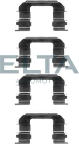 Elta Automotive EA8635 - Комплектуючі, колодки дискового гальма autozip.com.ua