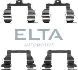 Elta Automotive EA8637 - Комплектуючі, колодки дискового гальма autozip.com.ua