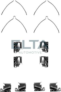 Elta Automotive EA8625 - Комплектуючі, колодки дискового гальма autozip.com.ua