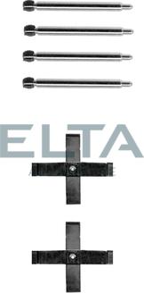 Elta Automotive EA8626 - Комплектуючі, колодки дискового гальма autozip.com.ua