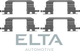 Elta Automotive EA8676 - Комплектуючі, колодки дискового гальма autozip.com.ua