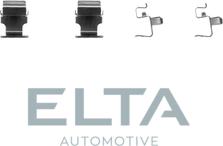 Elta Automotive EA8677 - Комплектуючі, колодки дискового гальма autozip.com.ua