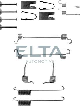 Elta Automotive EA8098 - Комплектуючі, барабанний гальмівний механізм autozip.com.ua