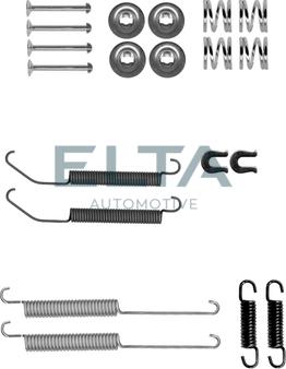 Elta Automotive EA8049 - Комплектуючі, барабанний гальмівний механізм autozip.com.ua