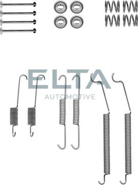 Elta Automotive EA8053 - Комплектуючі, барабанний гальмівний механізм autozip.com.ua