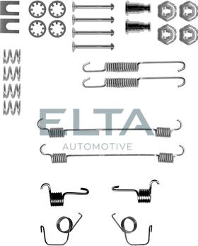 Elta Automotive EA8065 - Комплектуючі, барабанний гальмівний механізм autozip.com.ua