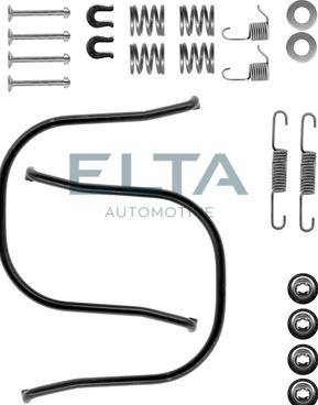 Elta Automotive EA8066 - Комплектуючі, барабанний гальмівний механізм autozip.com.ua