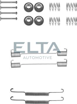 Elta Automotive EA8084 - Комплектуючі, барабанний гальмівний механізм autozip.com.ua