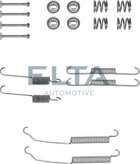 Elta Automotive EA8083 - Комплектуючі, барабанний гальмівний механізм autozip.com.ua