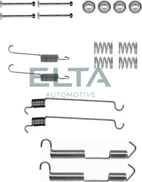 Elta Automotive EA8071 - Комплектуючі, барабанний гальмівний механізм autozip.com.ua