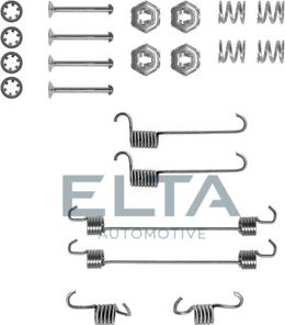 Elta Automotive EA8072 - Комплектуючі, барабанний гальмівний механізм autozip.com.ua