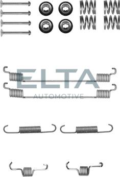Elta Automotive EA8158 - Комплектуючі, барабанний гальмівний механізм autozip.com.ua