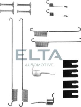 Elta Automotive EA8130 - Комплектуючі, барабанний гальмівний механізм autozip.com.ua
