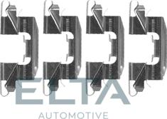 Elta Automotive EA8898 - Комплектуючі, колодки дискового гальма autozip.com.ua