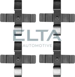 Elta Automotive EA8841 - Комплектуючі, колодки дискового гальма autozip.com.ua