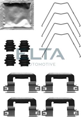 Elta Automotive EA8853 - Комплектуючі, колодки дискового гальма autozip.com.ua