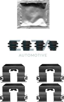 Elta Automotive EA8800 - Комплектуючі, колодки дискового гальма autozip.com.ua