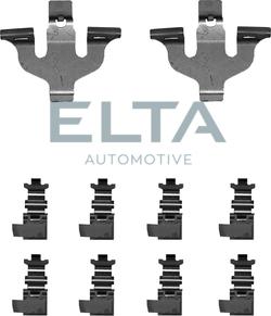 Elta Automotive EA8801 - Комплектуючі, колодки дискового гальма autozip.com.ua
