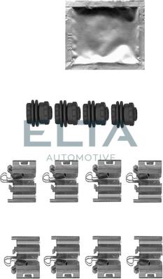 Elta Automotive EA8814 - Комплектуючі, колодки дискового гальма autozip.com.ua