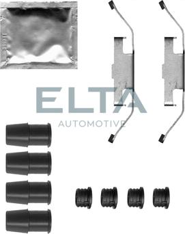 Elta Automotive EA8810 - Комплектуючі, колодки дискового гальма autozip.com.ua