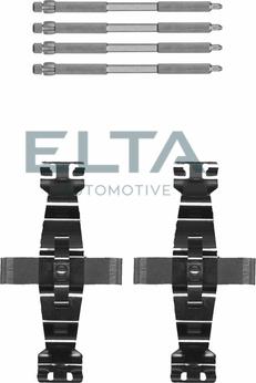 Elta Automotive EA8811 - Комплектуючі, колодки дискового гальма autozip.com.ua