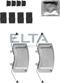 Elta Automotive EA8813 - Комплектуючі, колодки дискового гальма autozip.com.ua