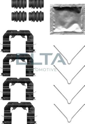 Elta Automotive EA8884 - Комплектуючі, колодки дискового гальма autozip.com.ua