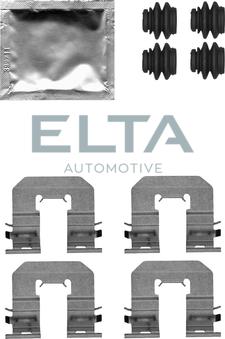 Elta Automotive EA8886 - Комплектуючі, колодки дискового гальма autozip.com.ua