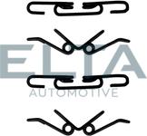 Elta Automotive EA8881 - Комплектуючі, колодки дискового гальма autozip.com.ua
