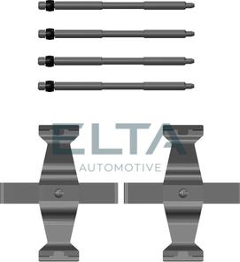 Elta Automotive EA8834 - Комплектуючі, колодки дискового гальма autozip.com.ua