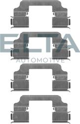 Elta Automotive EA8833 - Комплектуючі, колодки дискового гальма autozip.com.ua