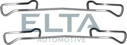 Elta Automotive EA8824 - Комплектуючі, колодки дискового гальма autozip.com.ua