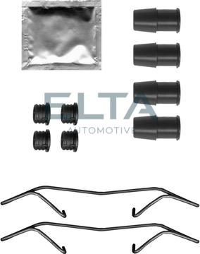 Elta Automotive EA8820 - Комплектуючі, колодки дискового гальма autozip.com.ua