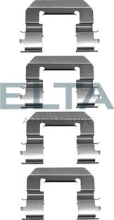 Elta Automotive EA8828 - Комплектуючі, колодки дискового гальма autozip.com.ua