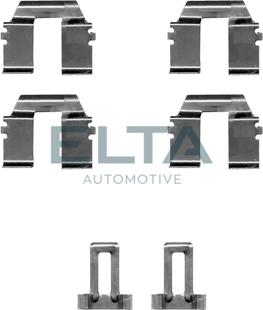 Elta Automotive EA8823 - Комплектуючі, колодки дискового гальма autozip.com.ua