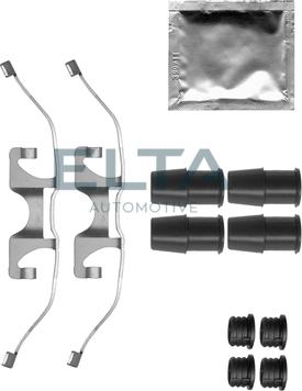 Elta Automotive EA8879 - Комплектуючі, колодки дискового гальма autozip.com.ua