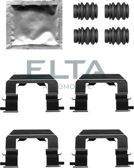 Elta Automotive EA8878 - Комплектуючі, колодки дискового гальма autozip.com.ua