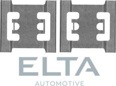 Elta Automotive EA8872 - Комплектуючі, колодки дискового гальма autozip.com.ua
