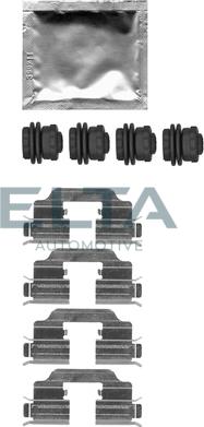 Elta Automotive EA8795 - Комплектуючі, колодки дискового гальма autozip.com.ua