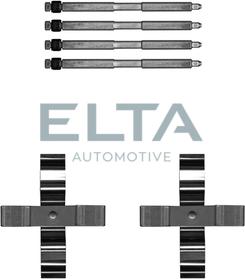 Elta Automotive EA8790 - Комплектуючі, колодки дискового гальма autozip.com.ua